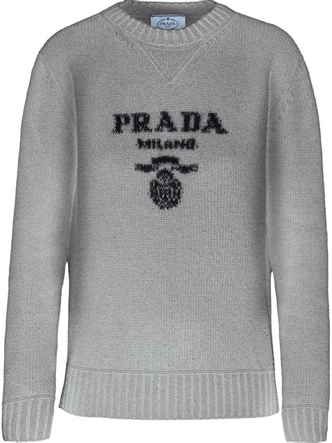 grey prada jumper|prada knitwear.